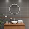 Alfi Brand ALFI brand ABC905 White 15" Round Vessel Bowl Above Mount Ceramic Sink ABC905 - alternate 3